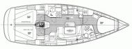 Bavaria 39 Cruiser 3 kajutov 7 nebo 8 mstn jachta